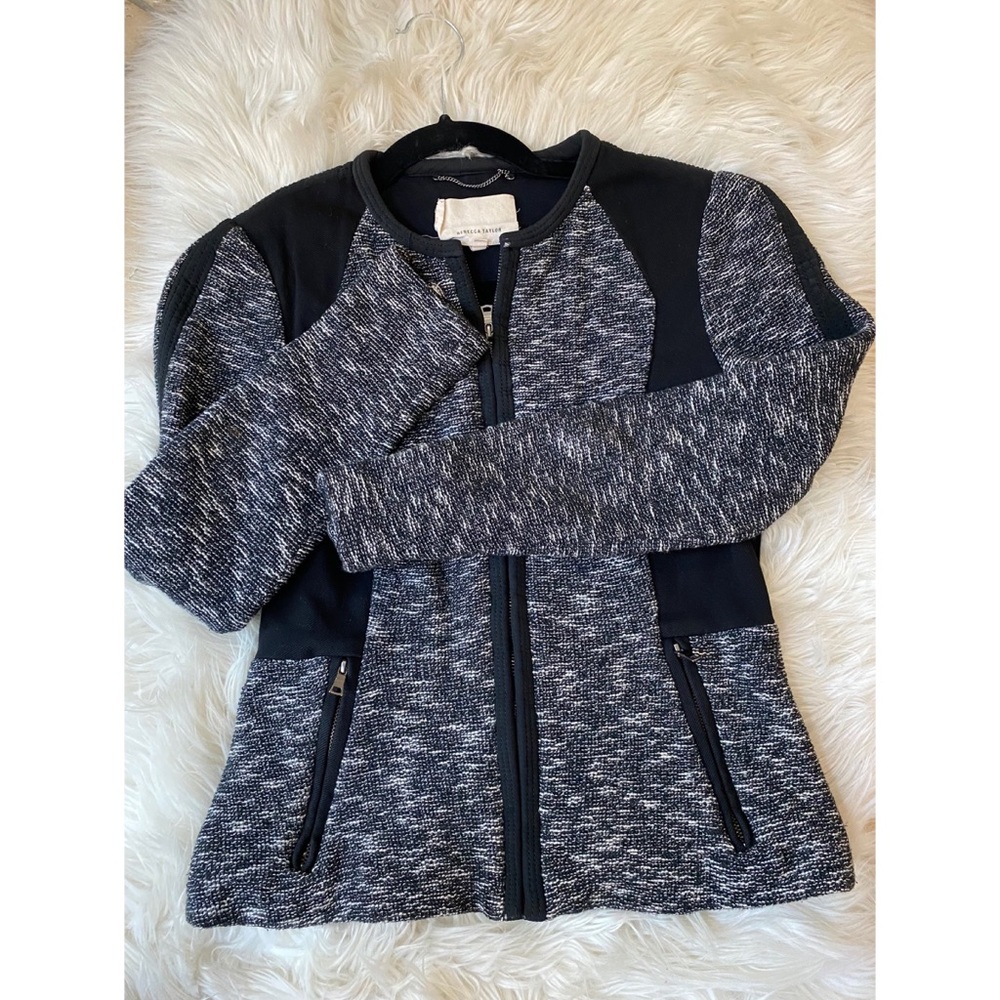 Rebecca Taylor B&W Blazer
